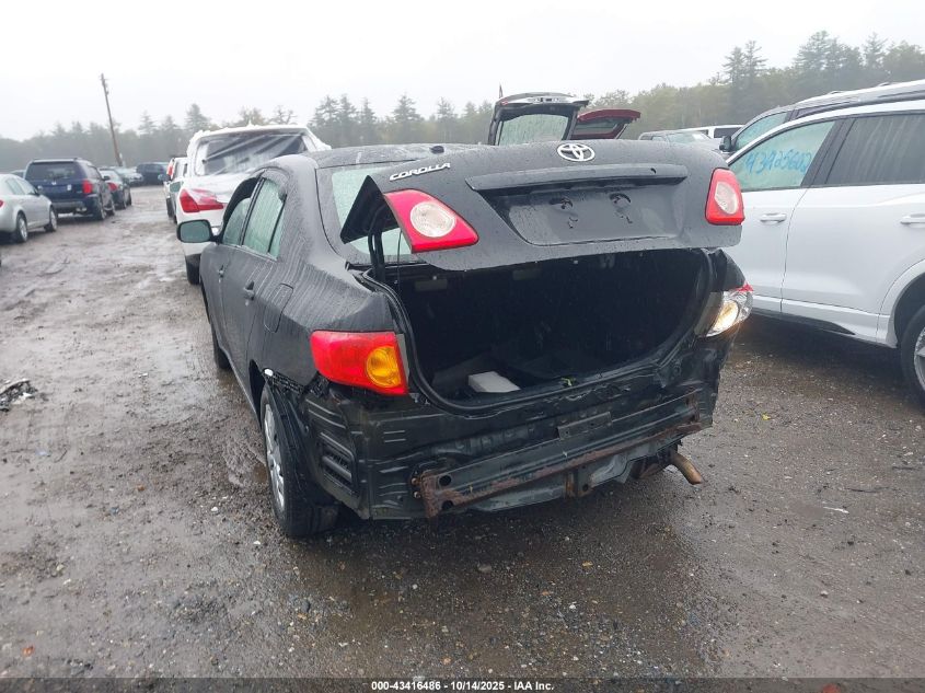 2009 Toyota Corolla VIN: JTDBL40EX9J034814 Lot: 43416486