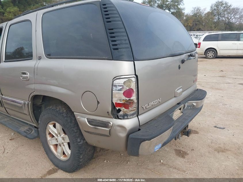 2000 GMC Yukon Sle VIN: 1GKEC13T5YJ121478 Lot: 43416490