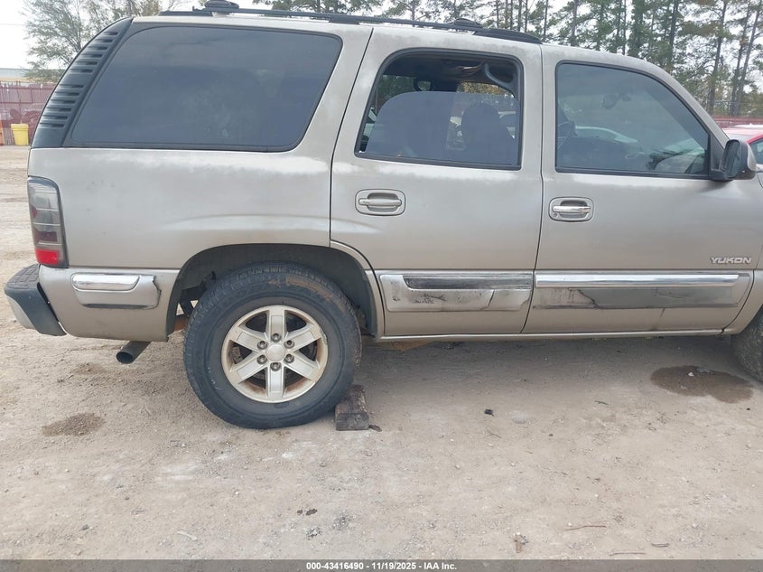 2000 GMC Yukon Sle VIN: 1GKEC13T5YJ121478 Lot: 43416490