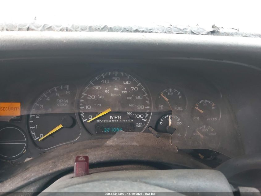 2000 GMC Yukon Sle VIN: 1GKEC13T5YJ121478 Lot: 43416490