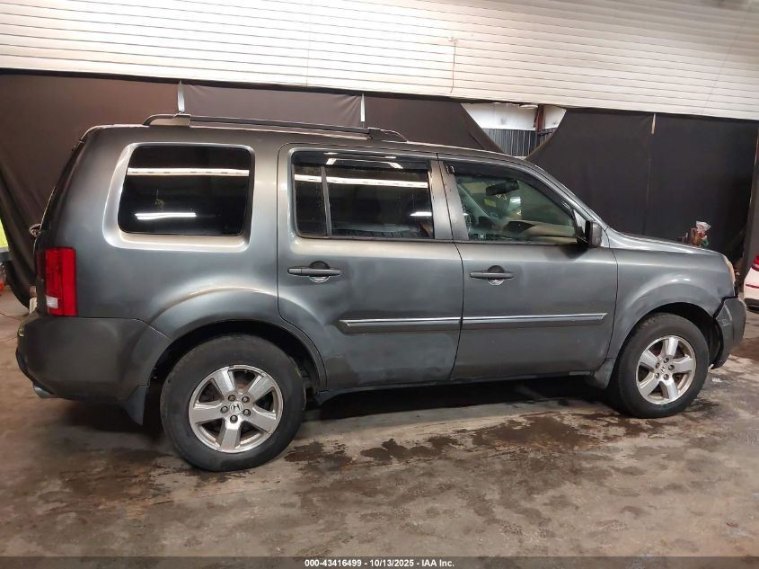 2011 Honda Pilot Ex-L VIN: 5FNYF4H6XBB012842 Lot: 43416499