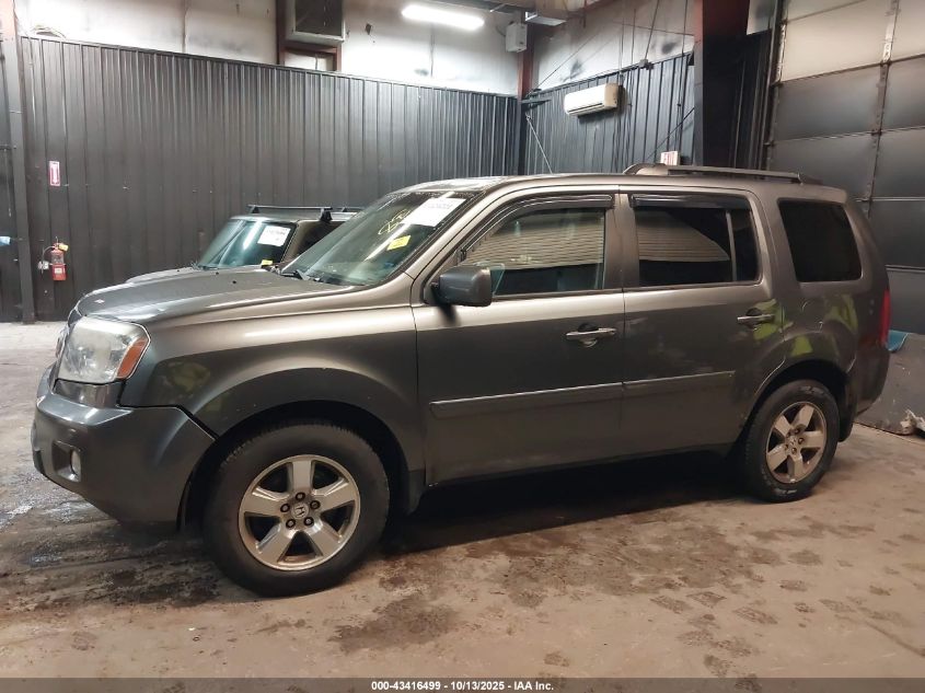 2011 Honda Pilot Ex-L VIN: 5FNYF4H6XBB012842 Lot: 43416499