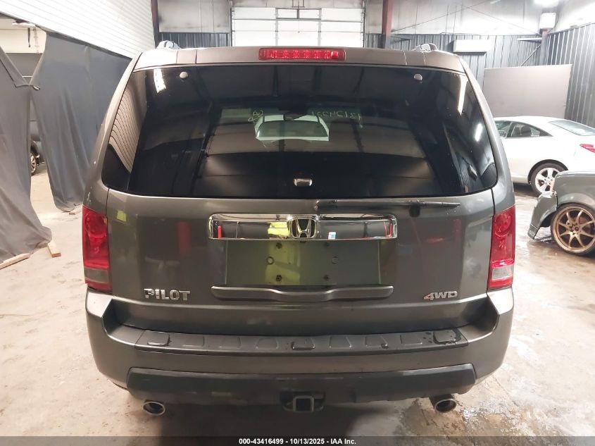 2011 Honda Pilot Ex-L VIN: 5FNYF4H6XBB012842 Lot: 43416499