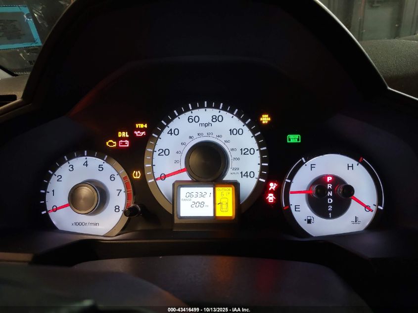 2011 Honda Pilot Ex-L VIN: 5FNYF4H6XBB012842 Lot: 43416499