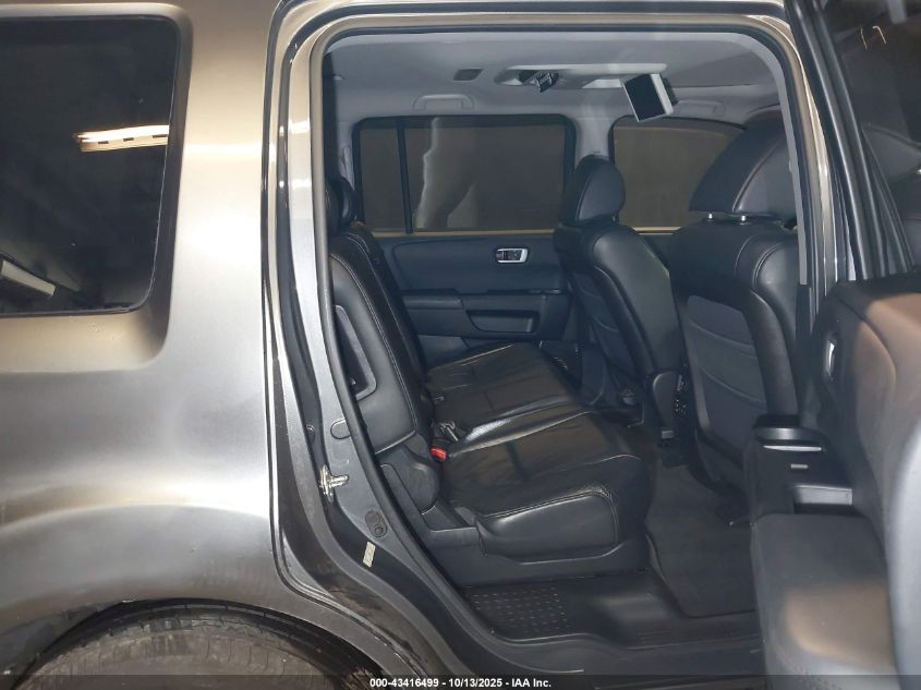 2011 Honda Pilot Ex-L VIN: 5FNYF4H6XBB012842 Lot: 43416499