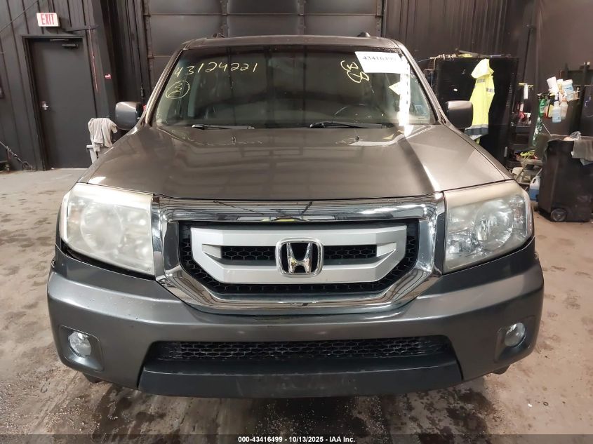 2011 Honda Pilot Ex-L VIN: 5FNYF4H6XBB012842 Lot: 43416499