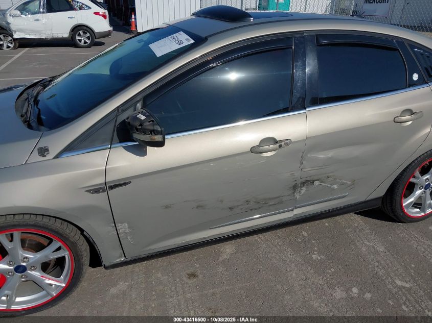 2015 Ford Focus Titanium VIN: 1FADP3J26FL341446 Lot: 43416500