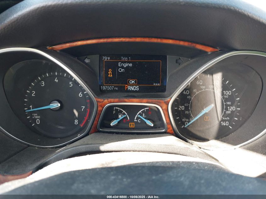 2015 Ford Focus Titanium VIN: 1FADP3J26FL341446 Lot: 43416500