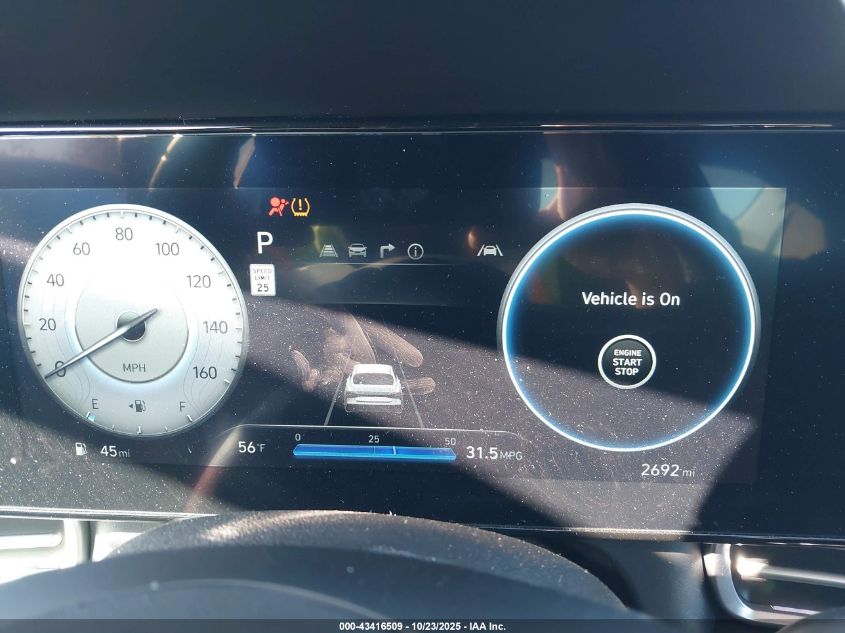 2025 Hyundai Elantra Sel Convenience VIN: KMHLS4DG1SU948923 Lot: 43416509