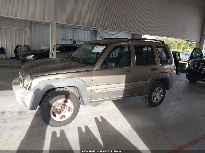 2004 Jeep Liberty Sport VIN: 1J4GK48K04W285611 Lot: 43416511