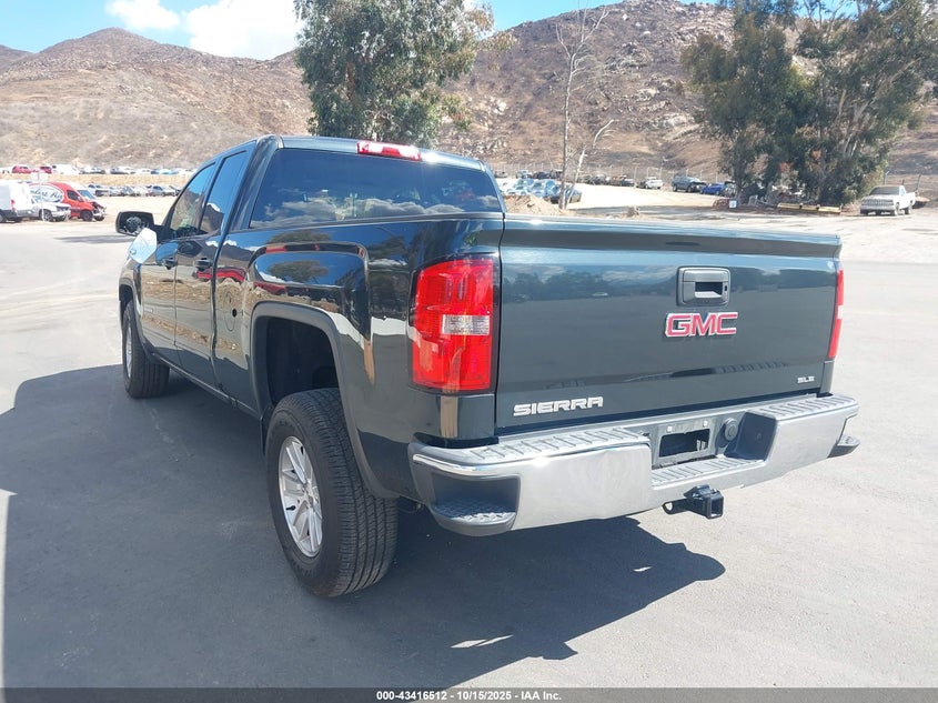 Vin: 1gtr1mec0hz180876, lot: 43911330, gmc sierra 1500 sle 20173