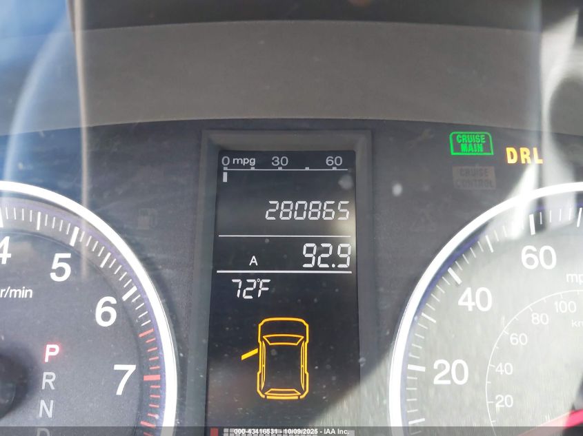 2008 Honda Cr-V Ex VIN: JHLRE48588C066289 Lot: 43416531