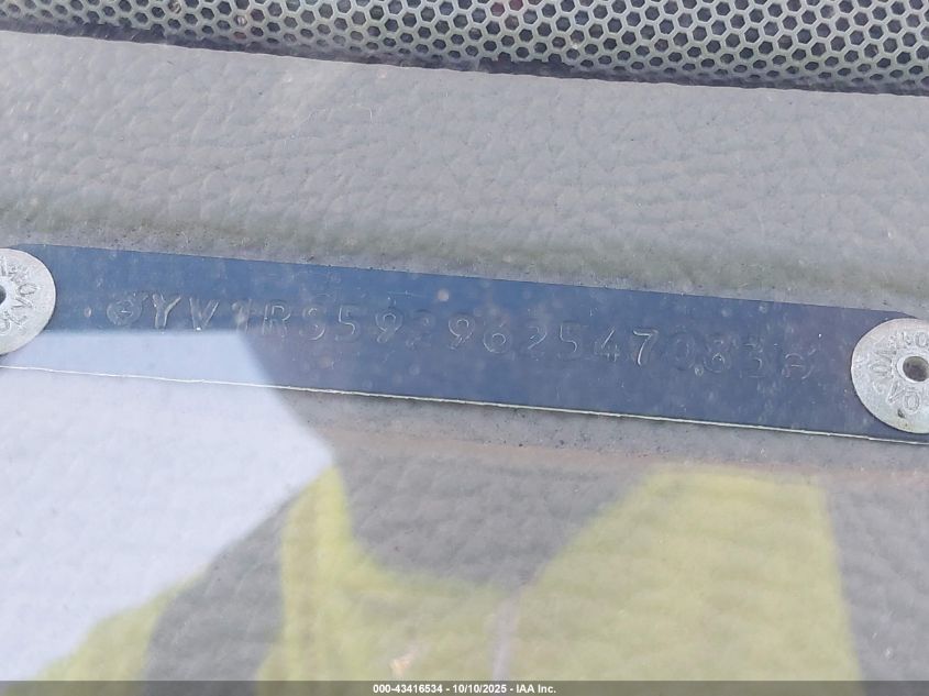 2006 Volvo S60 2.5T VIN: YV1RS592962547083 Lot: 43416534