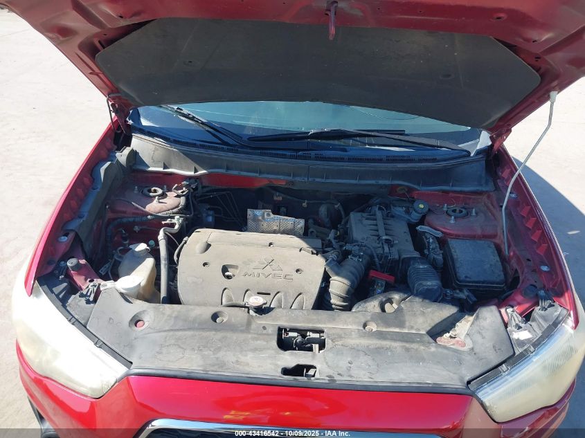 2014 Mitsubishi Outlander Sport Es VIN: 4A4AP3AU7EE015262 Lot: 43416542