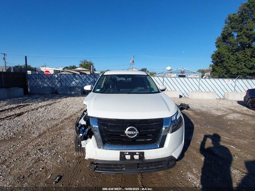 2024 NISSAN PATHFINDER SV FWD 5N1DR3BA3RC310990