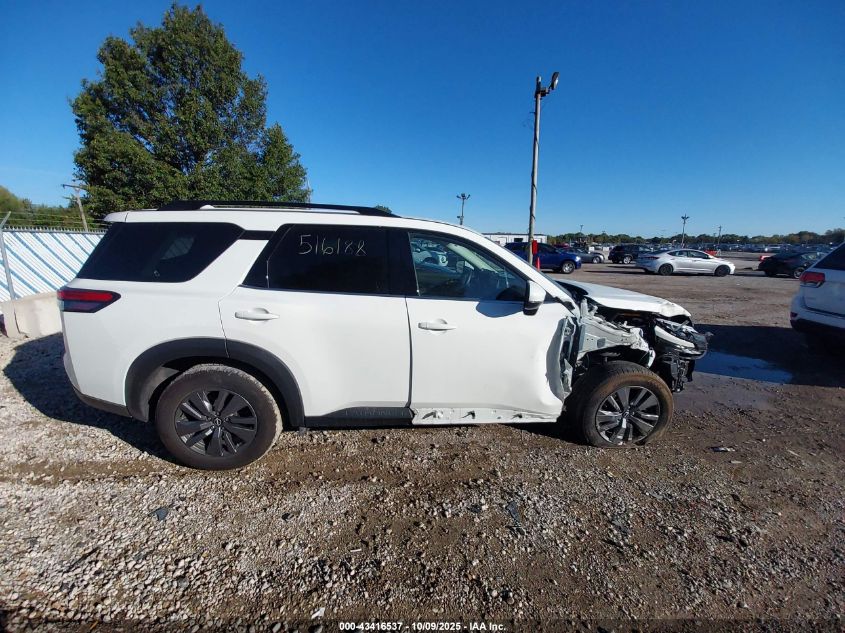 2024 NISSAN PATHFINDER SV FWD 5N1DR3BA3RC310990