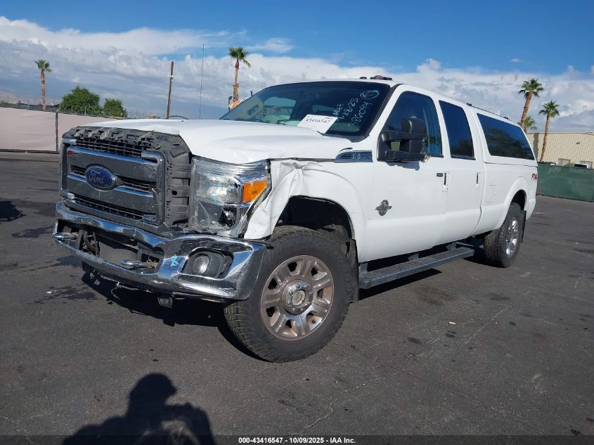 2015 Ford F-350 Lariat VIN: 1FT8W3BT0FEA63251 Lot: 43416547