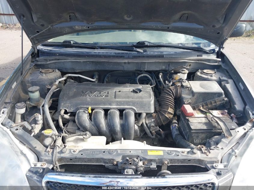 2008 Toyota Corolla Ce VIN: 1NXBR32E28Z020002 Lot: 43416546