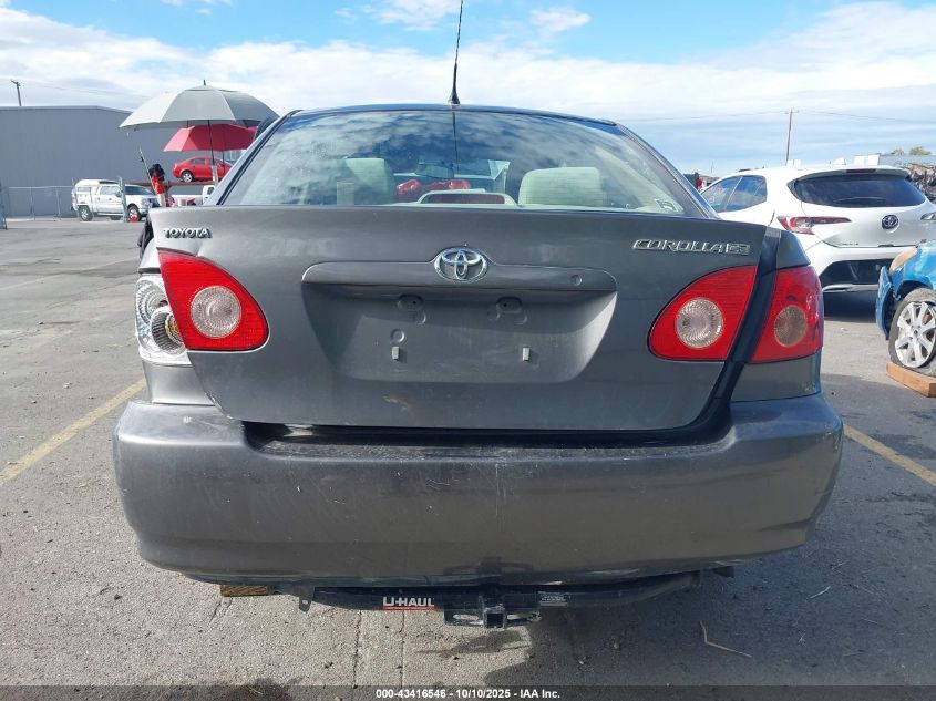 2008 Toyota Corolla Ce VIN: 1NXBR32E28Z020002 Lot: 43416546