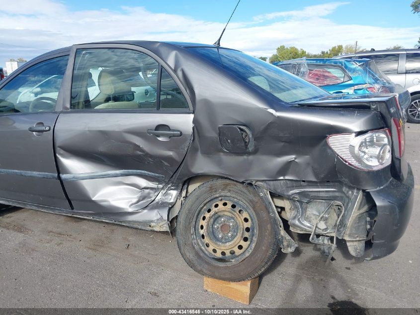 2008 Toyota Corolla Ce VIN: 1NXBR32E28Z020002 Lot: 43416546