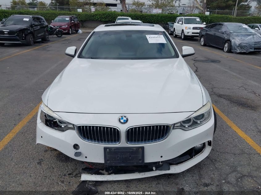 2015 BMW 428 Gran Coupe VIN: WBA4A9C57FGL85113 Lot: 43416552