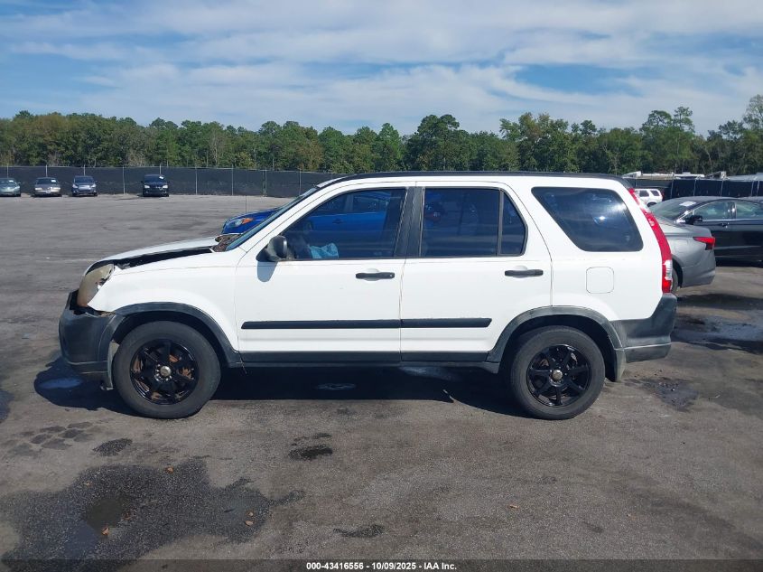 2005 Honda Cr-V Lx VIN: JHLRD68575C005963 Lot: 43416556