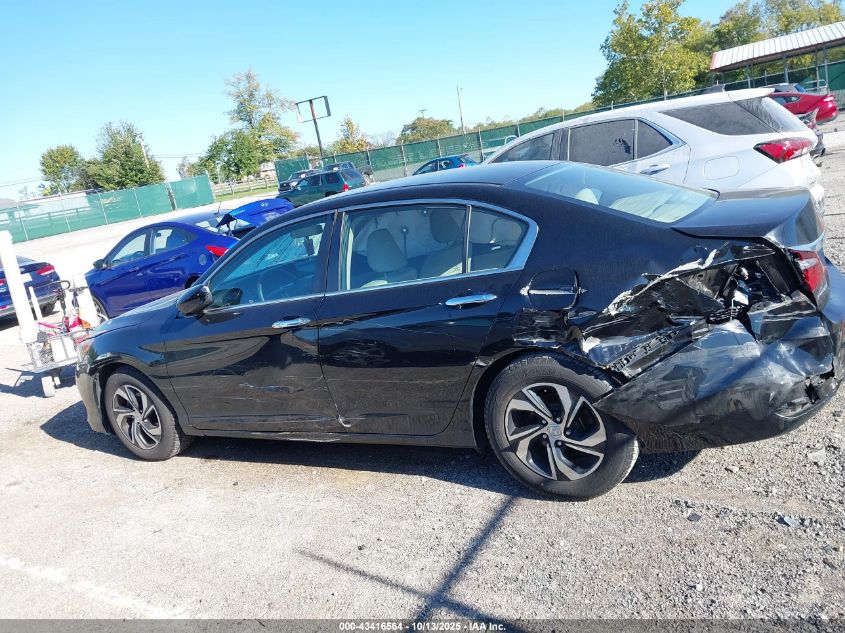 2016 Honda Accord Lx VIN: 1HGCR2F31GA005570 Lot: 43416564
