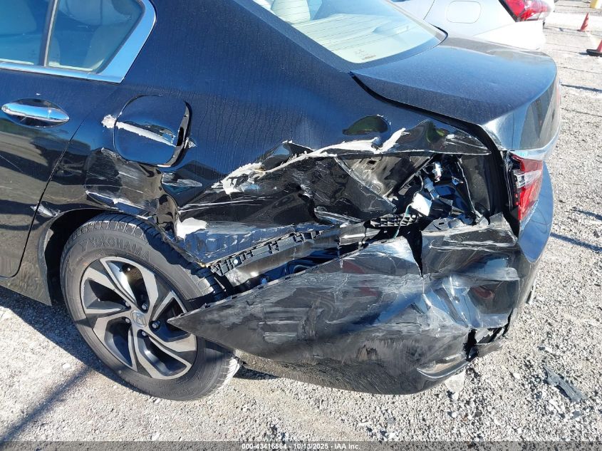 2016 Honda Accord Lx VIN: 1HGCR2F31GA005570 Lot: 43416564