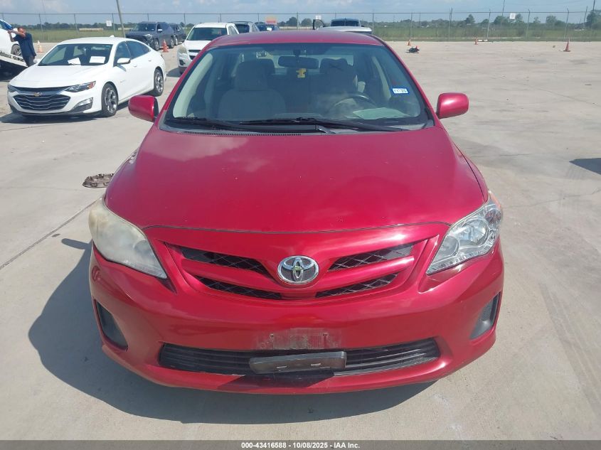 2011 Toyota Corolla Le VIN: JTDBU4EEXB9156635 Lot: 43416588