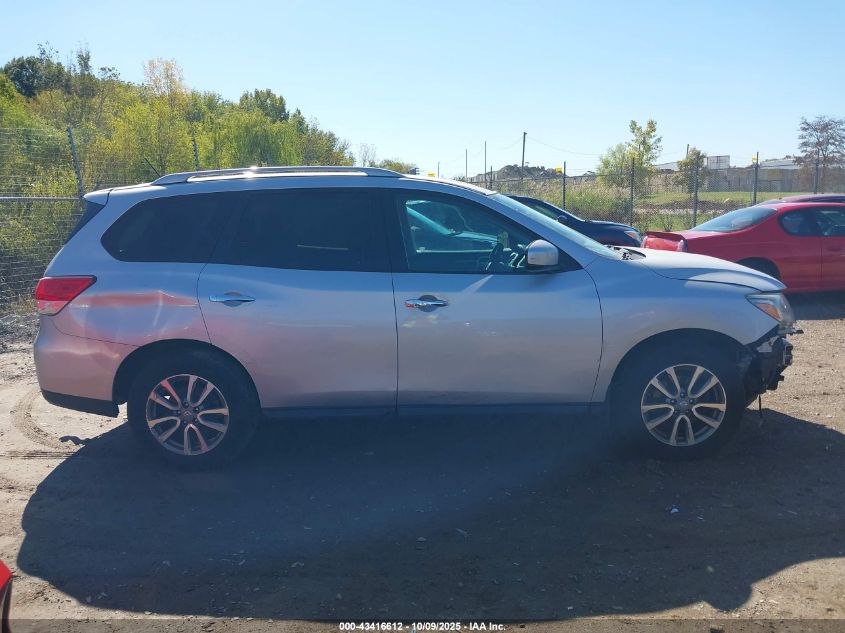 2016 Nissan Pathfinder Sv VIN: 5N1AR2MM4GC642583 Lot: 43416612