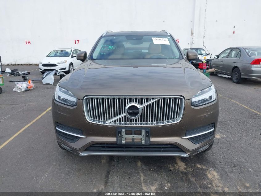 2016 Volvo Xc90 T6 Inscription VIN: YV4A22PL7G1027501 Lot: 43416646