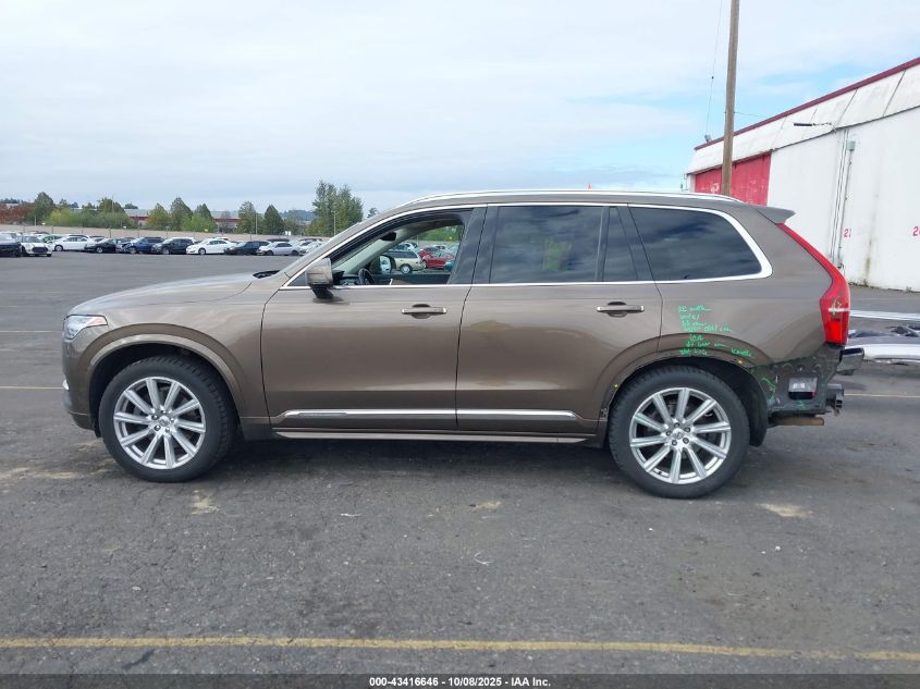 2016 Volvo Xc90 T6 Inscription VIN: YV4A22PL7G1027501 Lot: 43416646