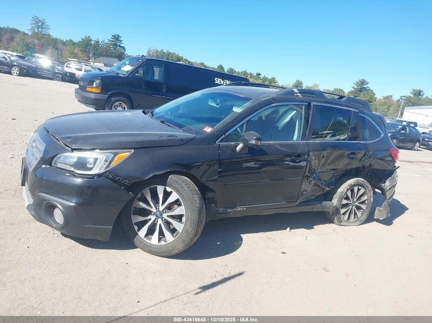 2015 SUBARU OUTBACK 2.5I LIMITED 4S4BSALC5F3335627