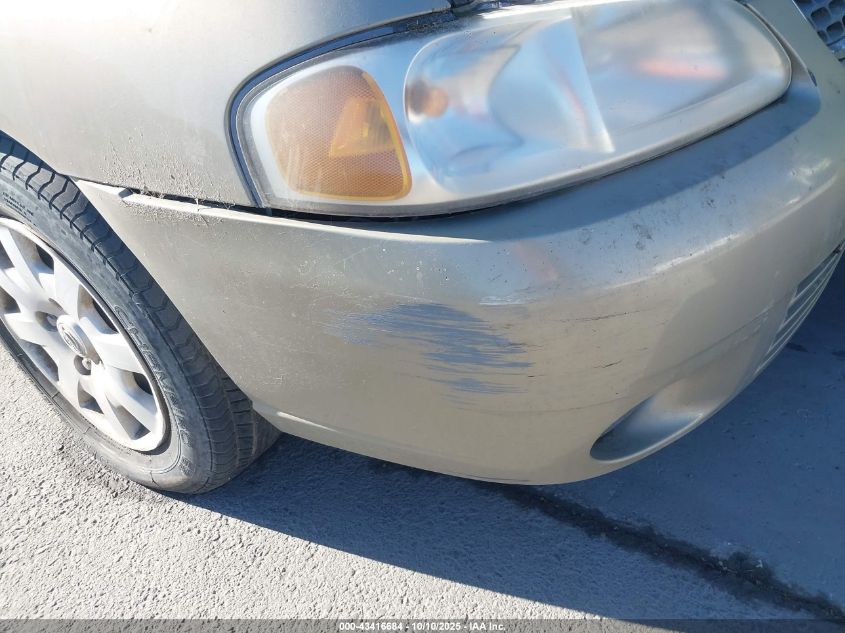 2000 Nissan Sentra Gxe/Xe VIN: 3N1CB51D7YL314123 Lot: 43416684