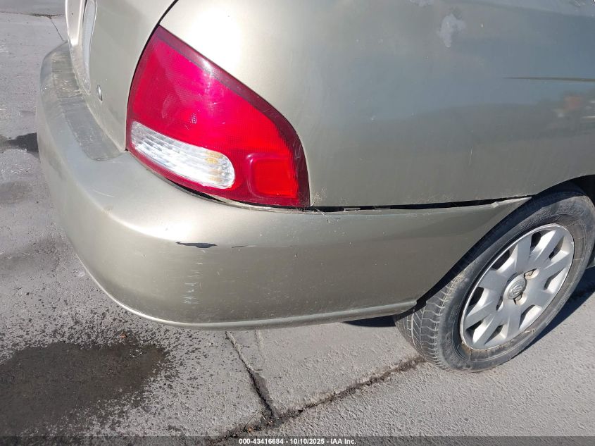 2000 Nissan Sentra Gxe/Xe VIN: 3N1CB51D7YL314123 Lot: 43416684