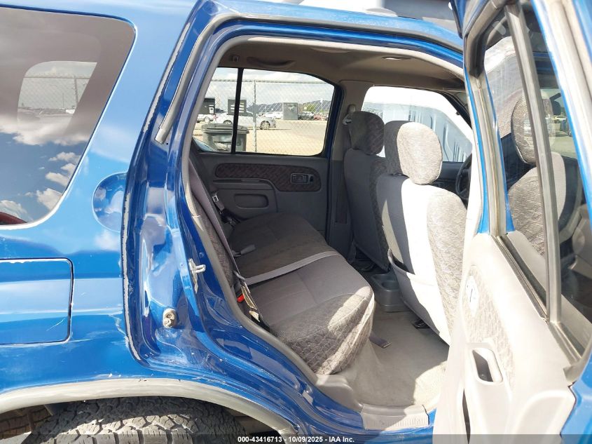 2001 Nissan Xterra Xe-V6 VIN: 5N1ED28T81C527817 Lot: 43416713