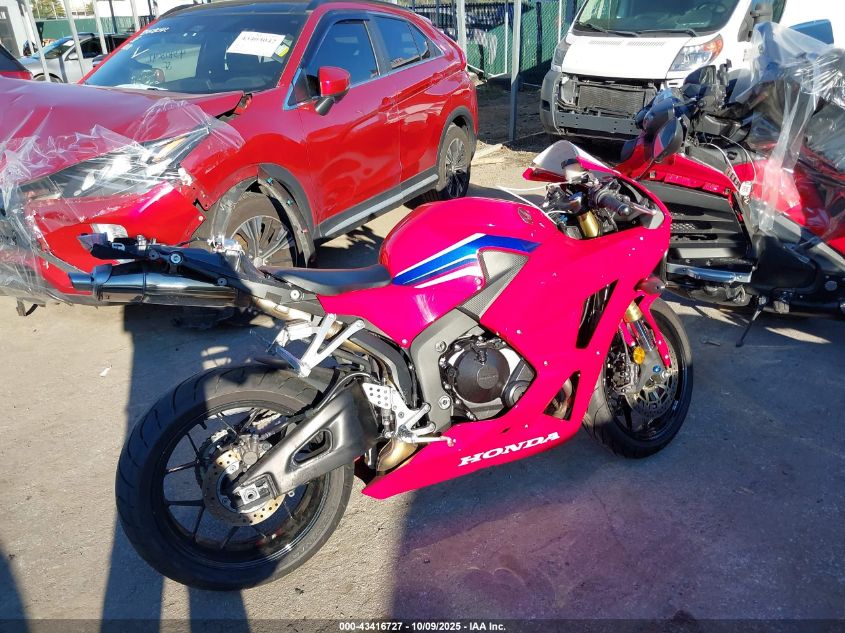 2023 Honda Cbr600 Rr VIN: JH2PC40J6PK900042 Lot: 43416727