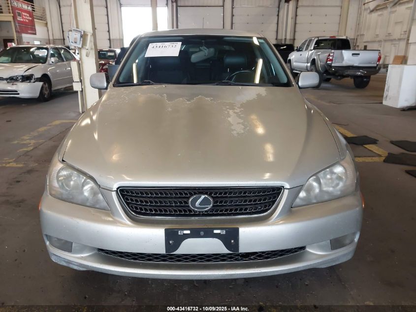 2005 Lexus Is 300 Sport Cross VIN: JTHED192250097065 Lot: 43416732