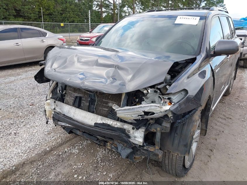 2013 Toyota Highlander V6 Limited VIN: 5TDDK3EH2DS215913 Lot: 43416734
