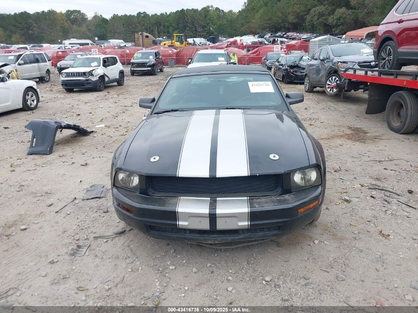 2005 Ford Mustang VIN: 1ZVFT84N255247744 Lot: 43416736