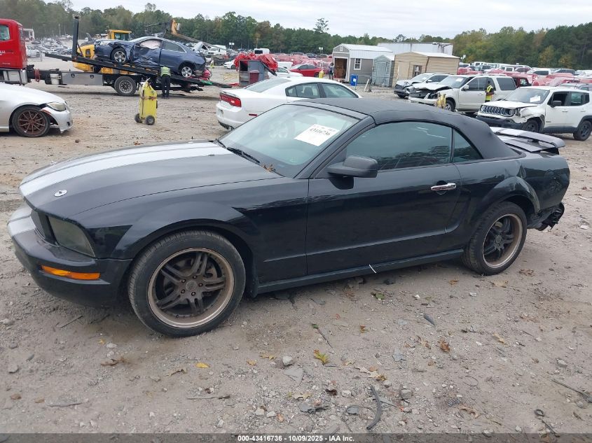 2005 Ford Mustang VIN: 1ZVFT84N255247744 Lot: 43416736