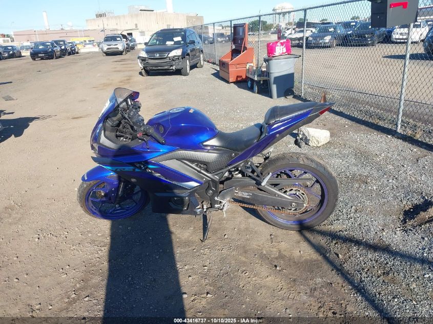 2024 Yamaha Yzfr3 A VIN: MH3RH18Y5RK014947 Lot: 43416737