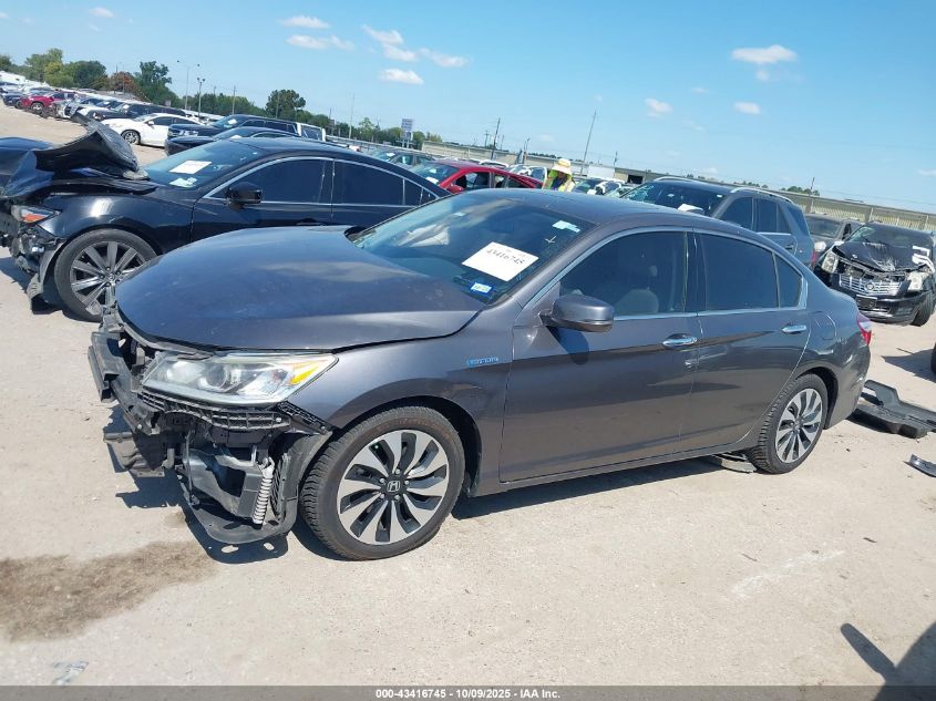 2017 Honda Accord Hybrid Ex-L VIN: JHMCR6F53HC010118 Lot: 43416745