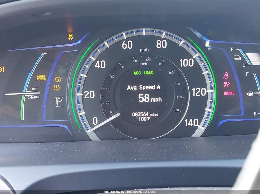 2017 Honda Accord Hybrid Ex-L VIN: JHMCR6F53HC010118 Lot: 43416745