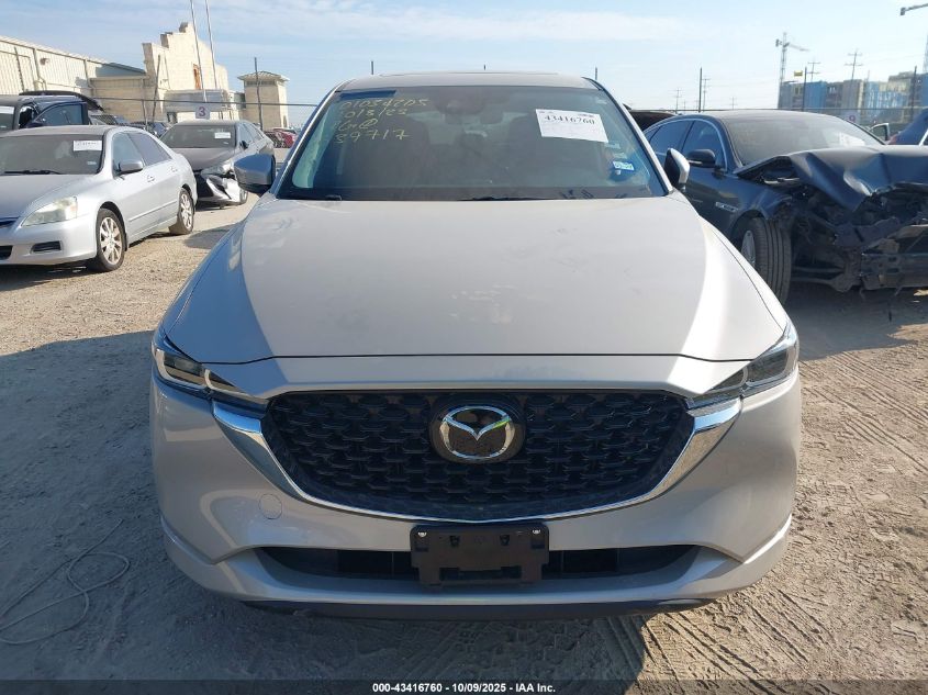 2025 Mazda Cx-5 2.5 S Preferred VIN: JM3KFBCL1S0639717 Lot: 43416760