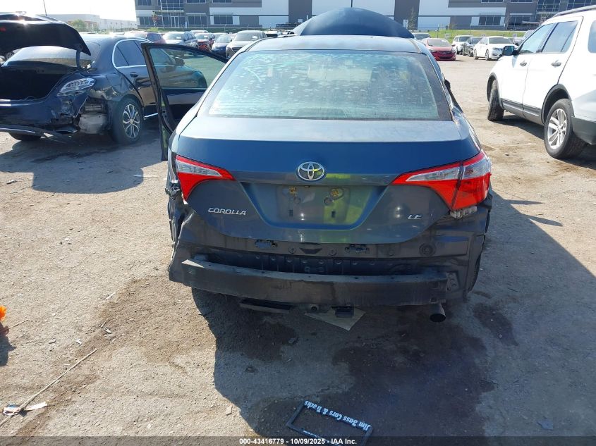 2014 Toyota Corolla Le Plus VIN: 2T1BURHE0EC098140 Lot: 43416779