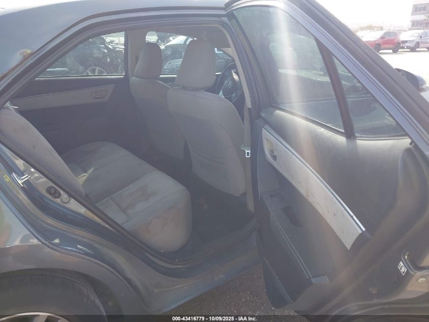 2014 Toyota Corolla Le Plus VIN: 2T1BURHE0EC098140 Lot: 43416779