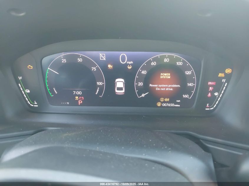 2025 Honda Accord Hybrid Sport-L VIN: 1HGCY2F73SA003656 Lot: 43416792