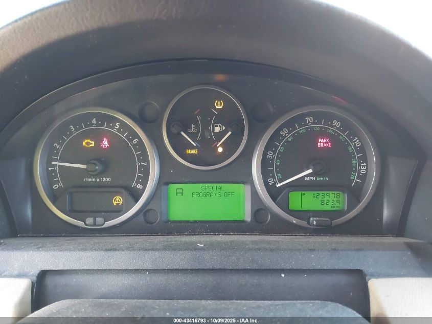 2006 Land Rover Lr3 V6 VIN: SALAE24406A409271 Lot: 43416793