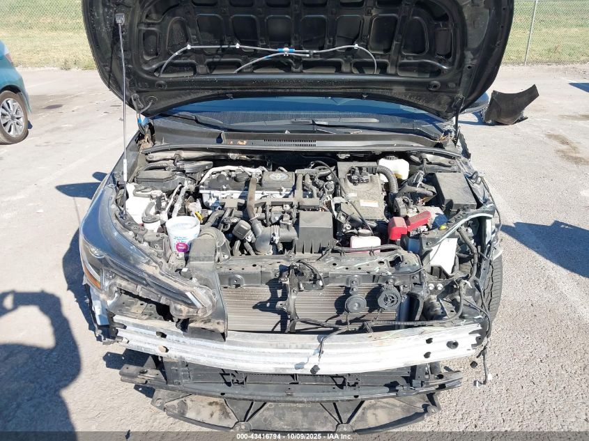 2022 Toyota Corolla Hybrid Le VIN: JTDEAMDE6NJ060804 Lot: 43416794